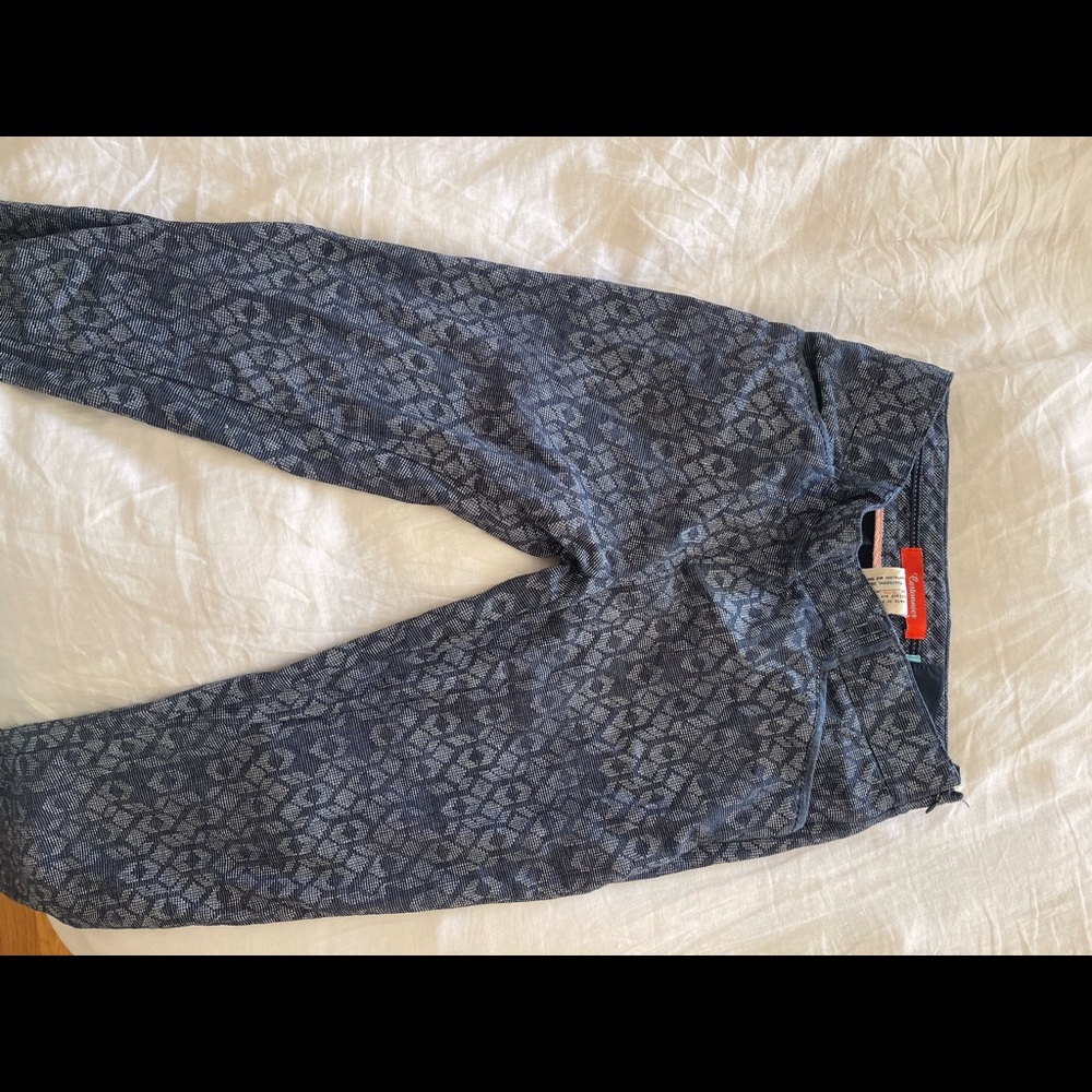 Anthropologie cropped leg trousers
